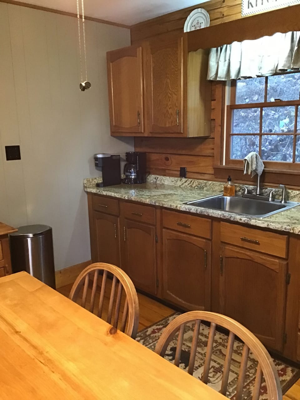 Kitchen area. 