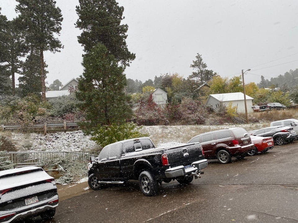First Snow of 2022