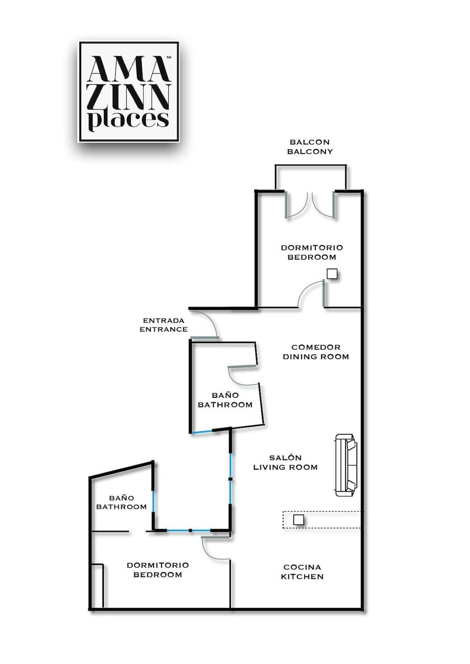 Plan of the apartament
