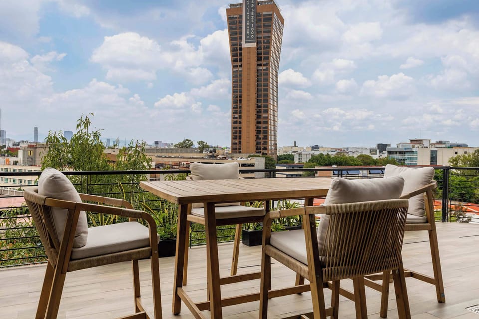 Start and end your day with terrace bliss.


