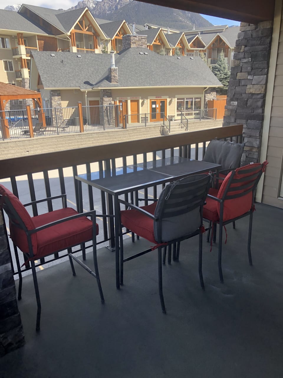 Front Deck Off of Living Room Area