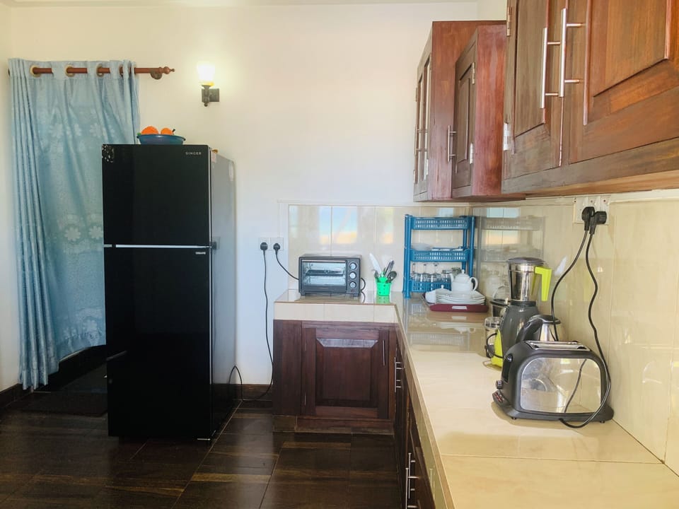 Refrigerator and kitchen 