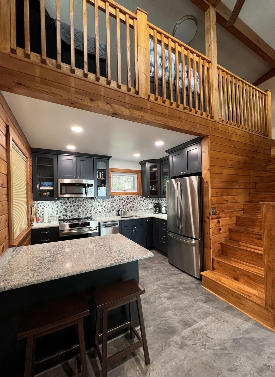 Updated small-space chef's kitchen!  Well organized and great for cooking!