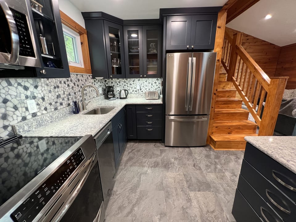 Updated small-space chef's kitchen!