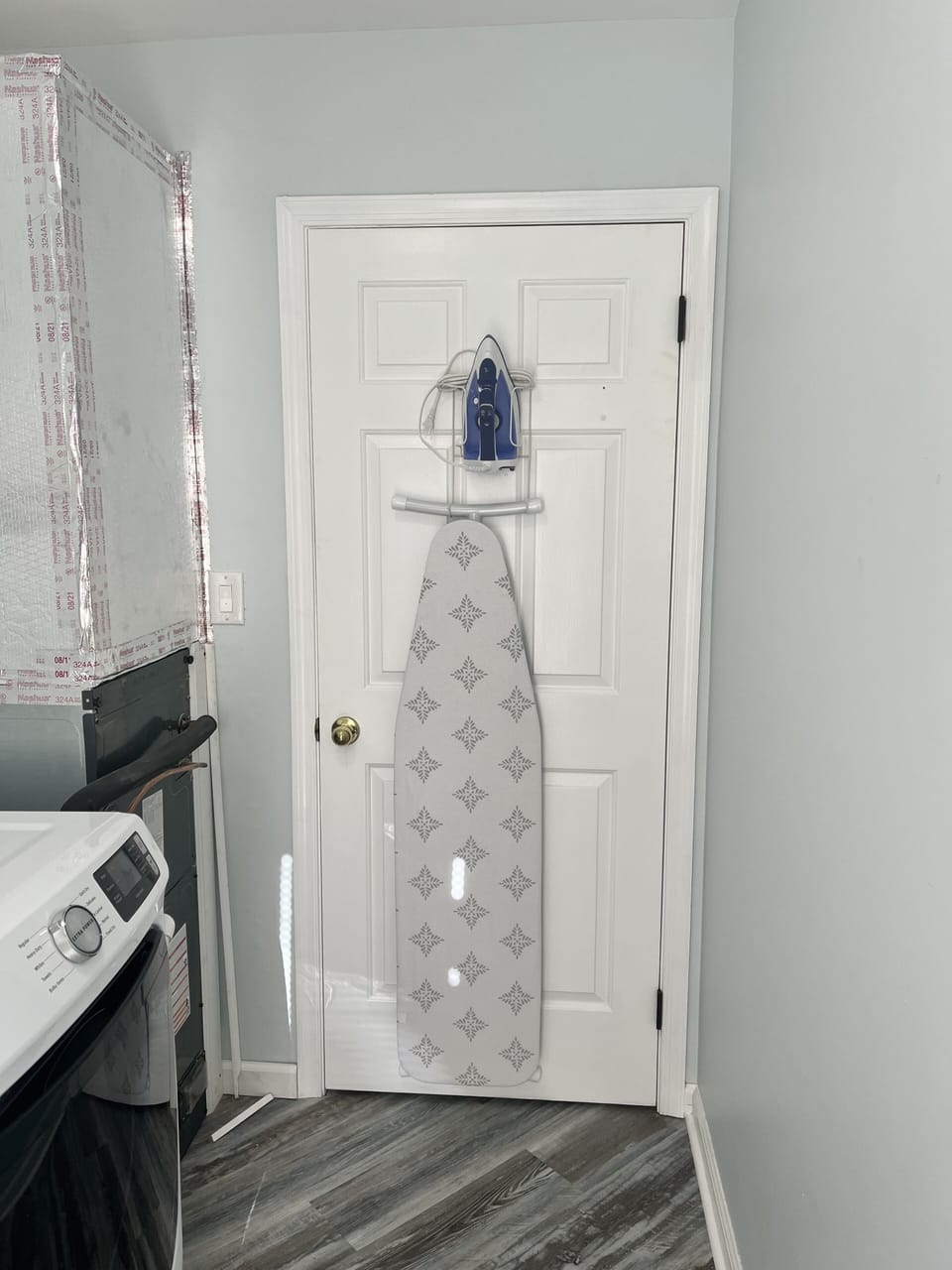 Iron and board