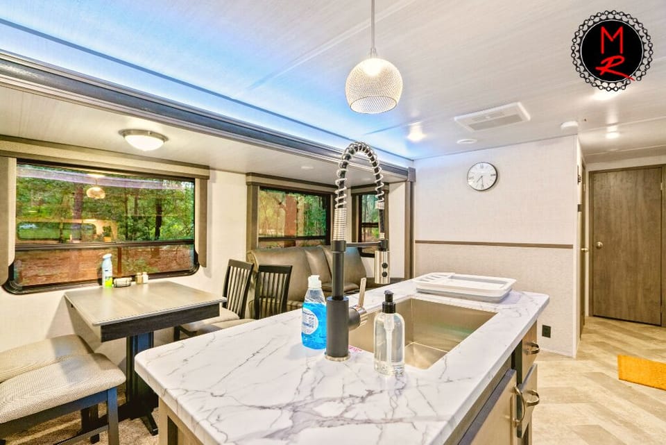 The Moto Ranch at Croom Vacation rental SX rv trailer. one bedroom 1 full bath sleeps 3. 