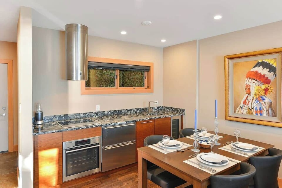European style luxury kitchen.