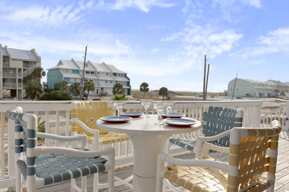 Gulf view from the front deck