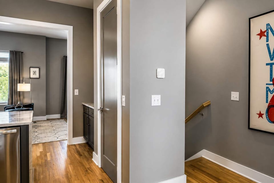 The second floor features comfortable bedrooms and private baths.