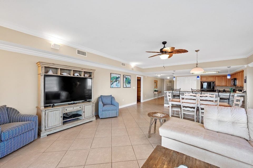 SPACIOUS living area