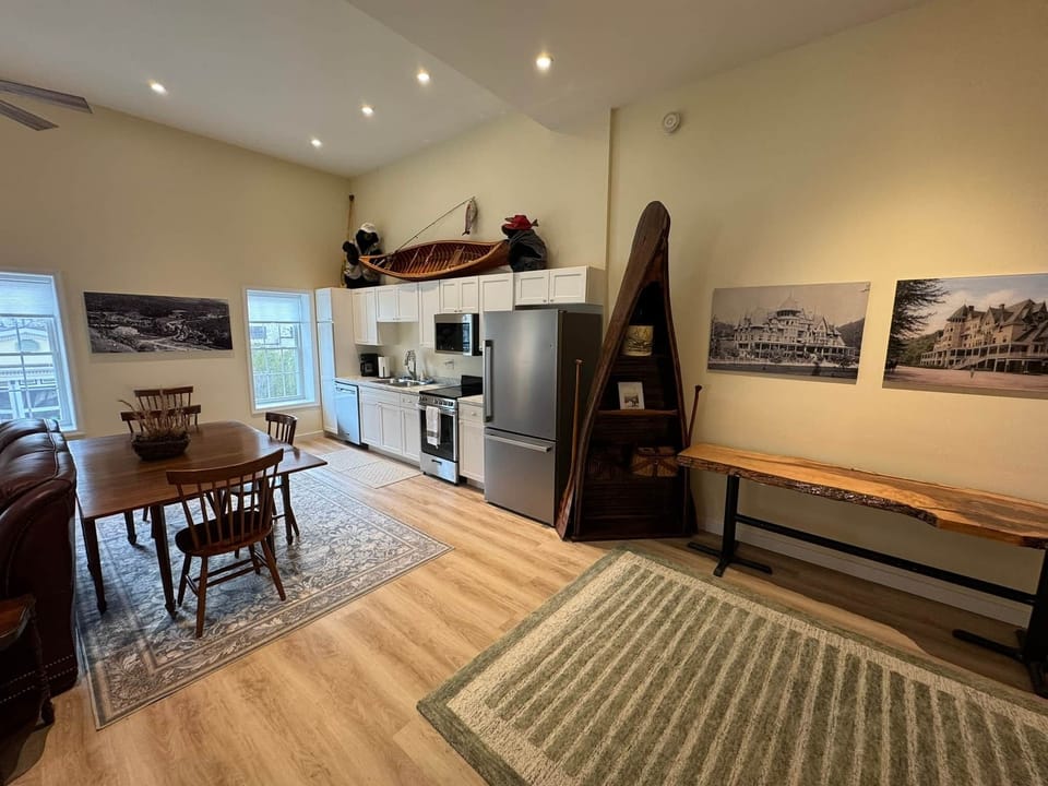 Kitchen and Dining Area