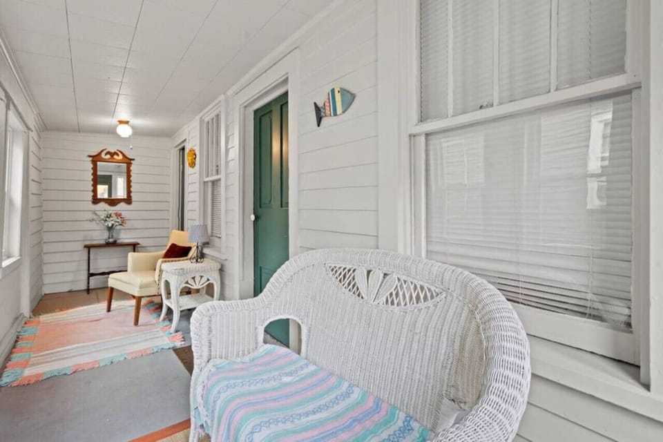 Covered Porch to enjoy your morning coffee in