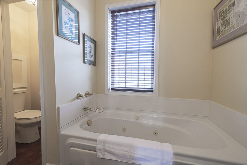Suite 1 | Bathroom | Combined shower/tub, free toiletries, hair dryer, towels