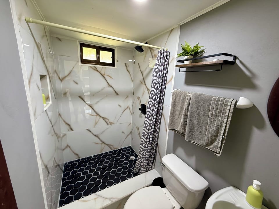 Standard Room | Bathroom | Shower, towels