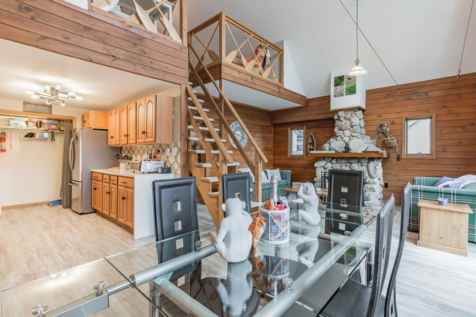 Dining/Kitchen area.  