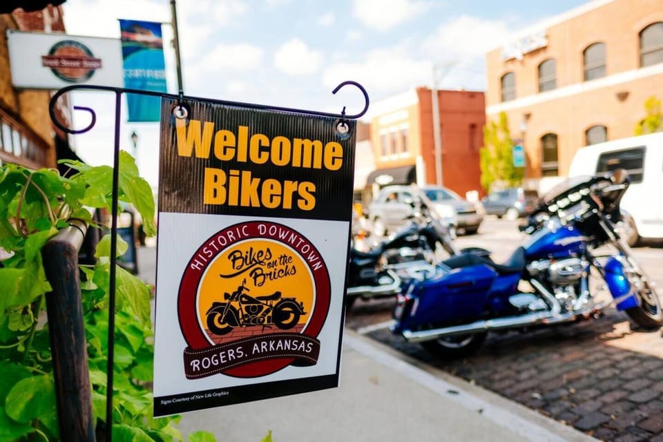 Welcome, Bikers! (PS: There's plenty of parking for bikes, boats, and trucks at Groovy Nana!)