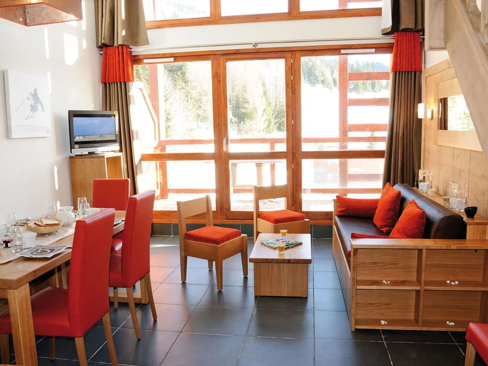 Table, Furniture, Property, Wood, Orange, Chair, Interior Design, Architecture, Floor, Wall
