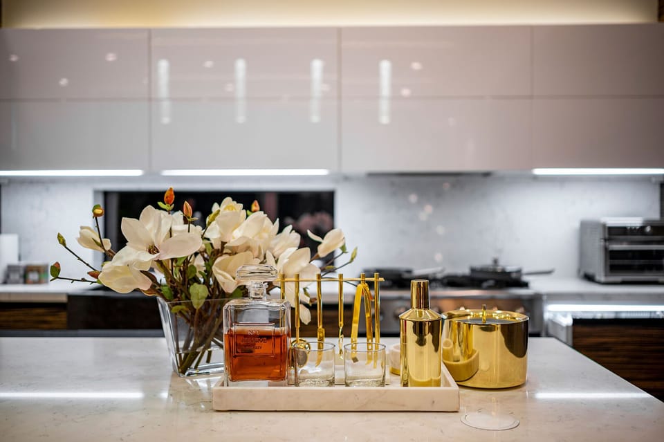 Pour yourself a drink and relax