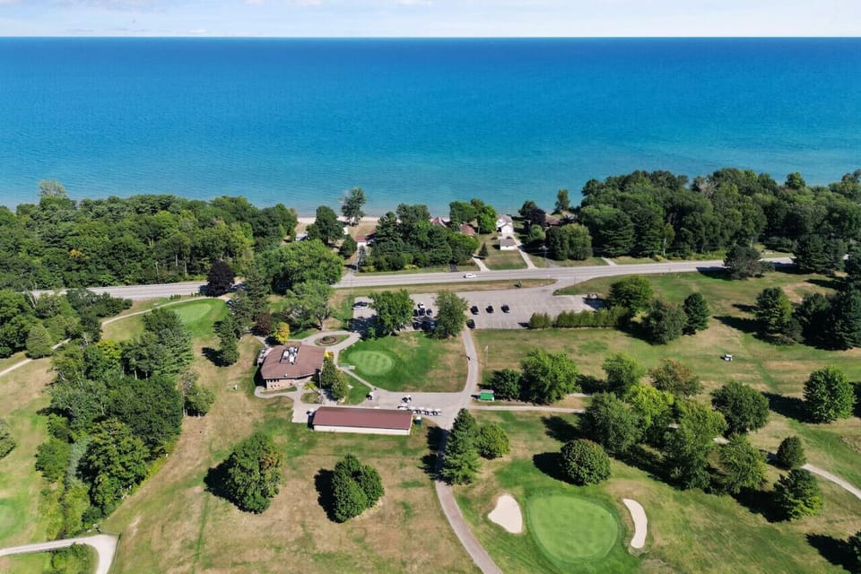 Get a round of golf in at the Port Sanilac Golf Course, located acrross the street!