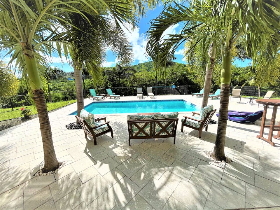 View from the front door. 
Relax and enjoy!
