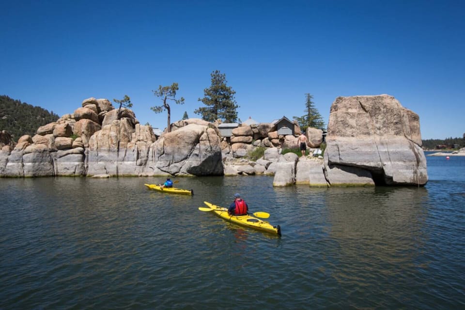 Just 5 minutes the closest marina on Big Bear Lake