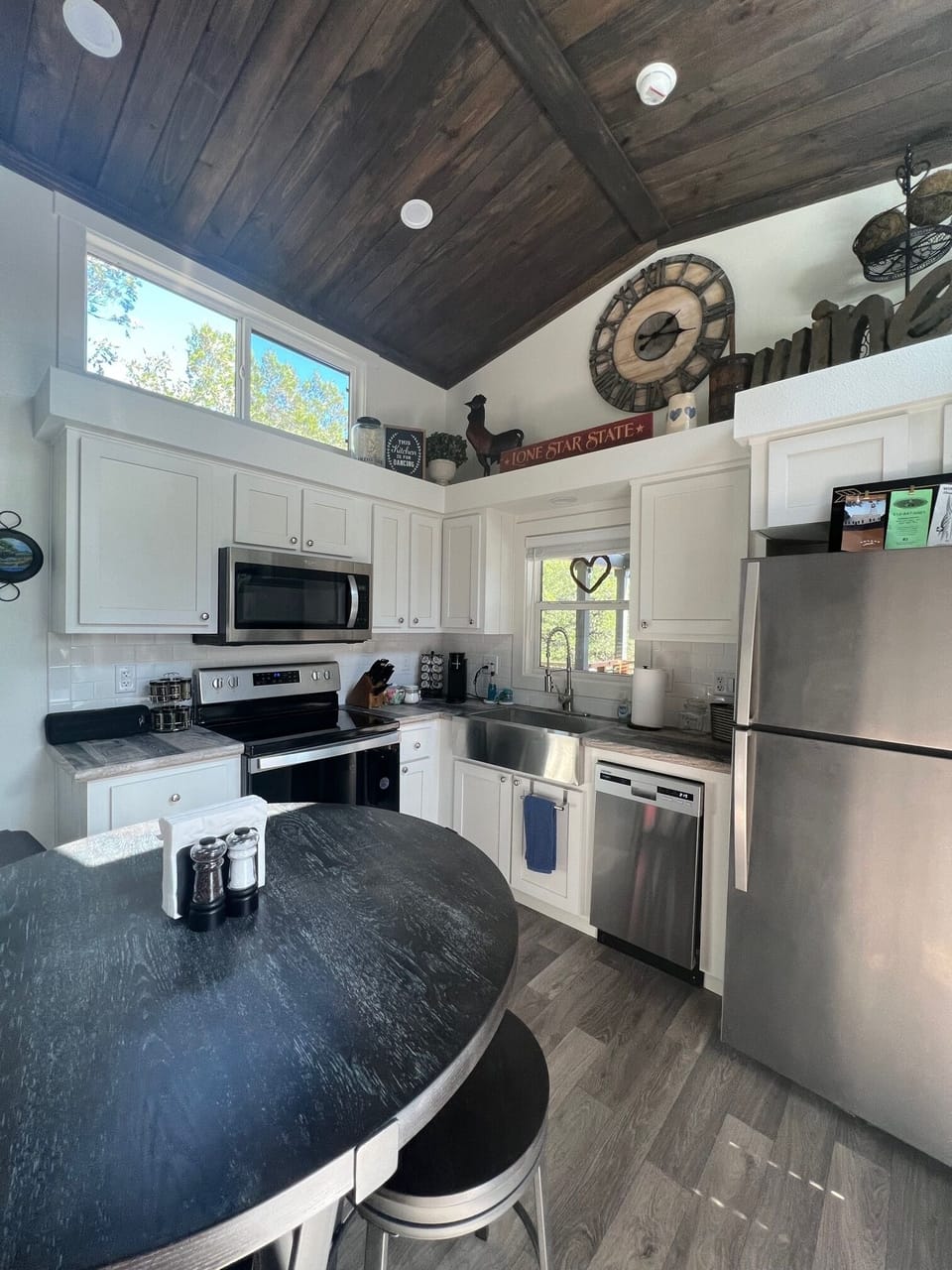 Full size kitchen available to cook to your hearts content!