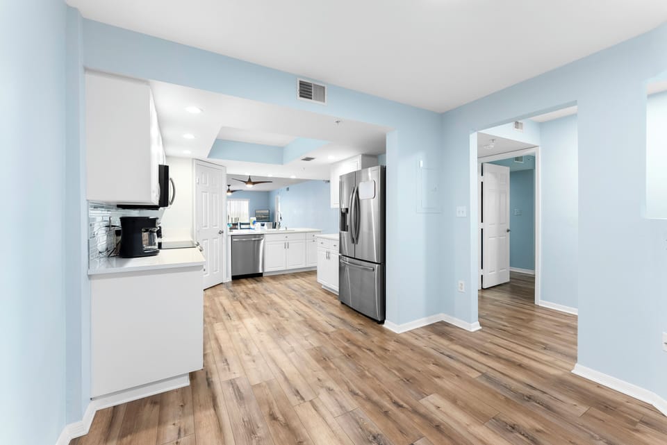 Spacious open layout kitchen