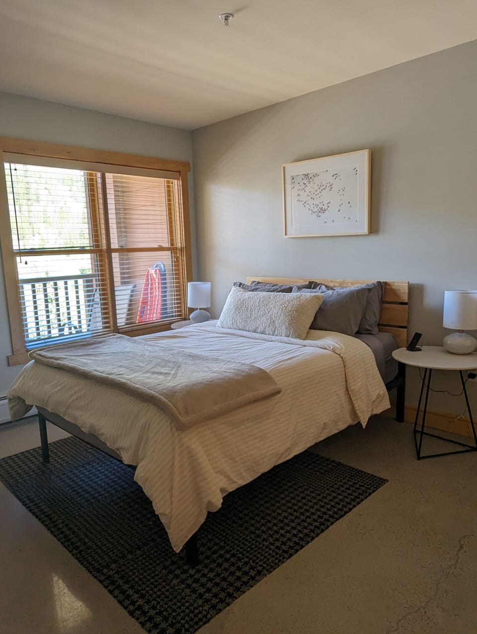 Queen in guest bedroom