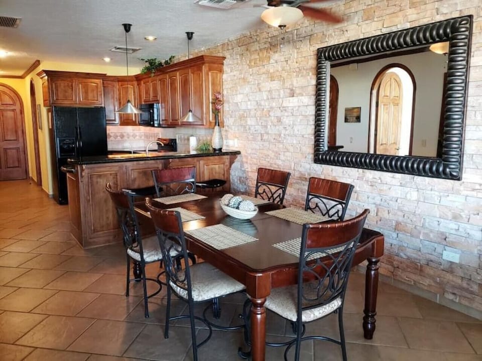 Dining table for six