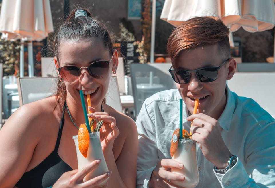 Poolside bar