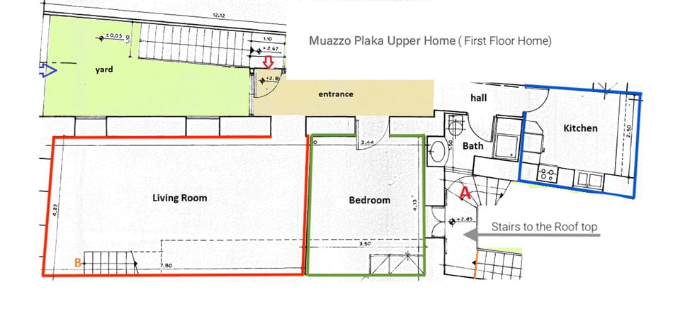 The lay out of our Apartment.