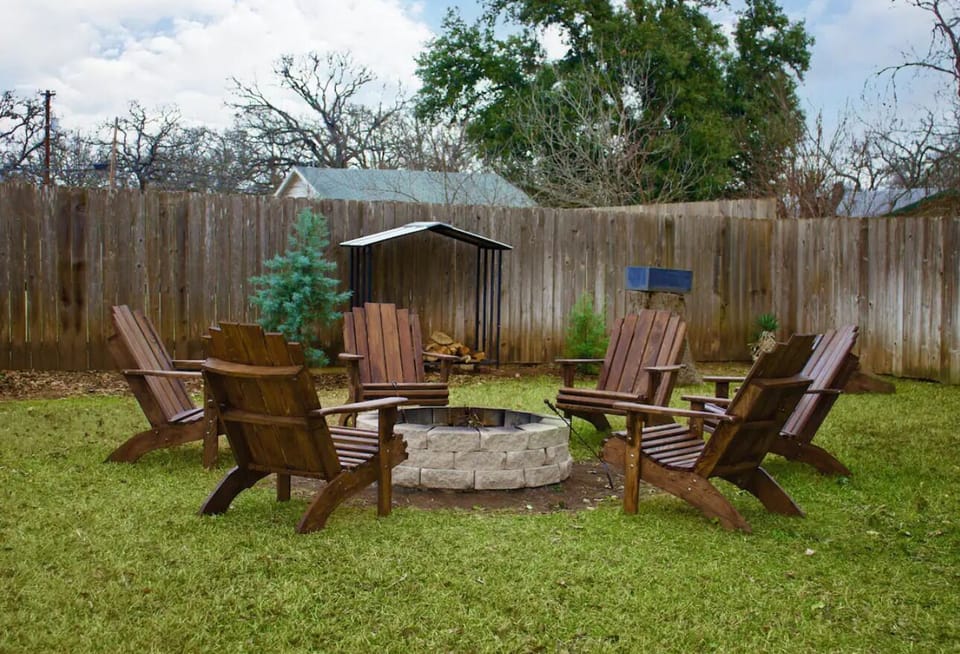 Kick back at the Fire Pit with family and friends