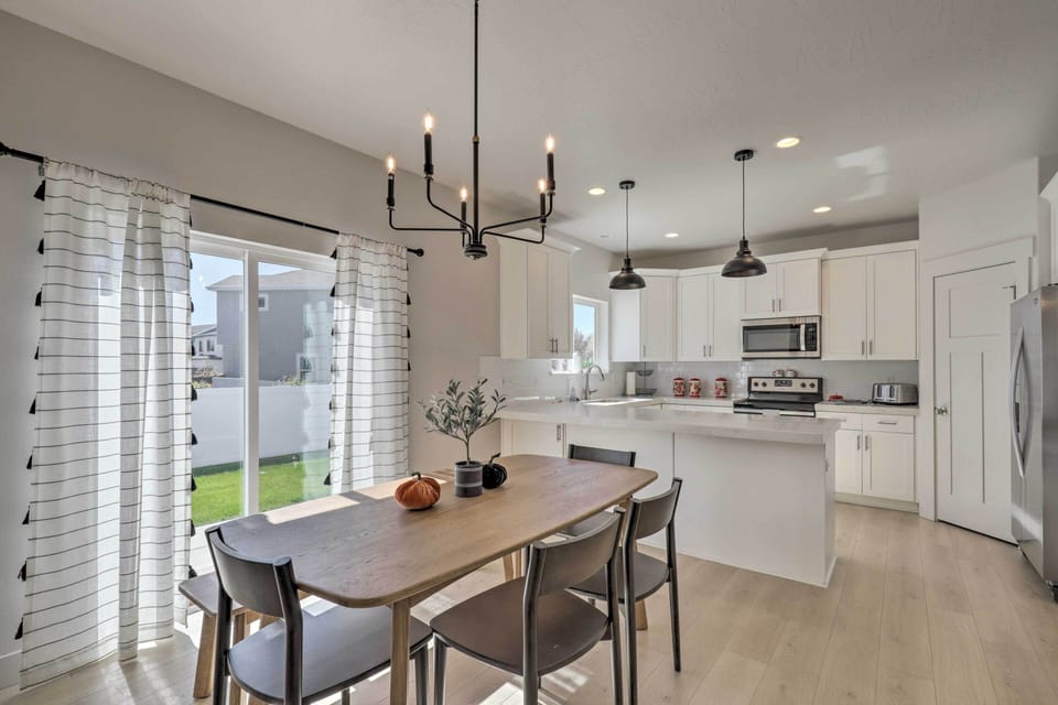 Dining Area | Free WiFi | Stairs Required to Reach All Bedrooms