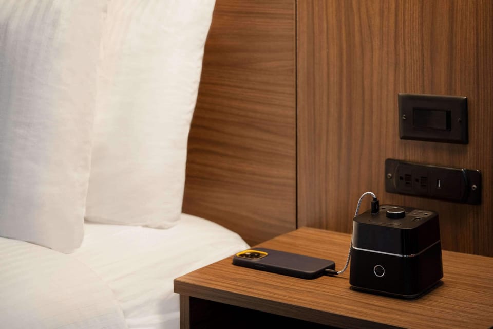 Egyptian cotton sheets, premium bedding, desk, laptop workspace