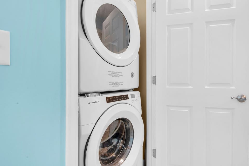 Washer and dryer