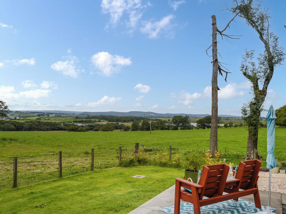 Patio | Trelaw - Farmhouse Holidays, Cumnock