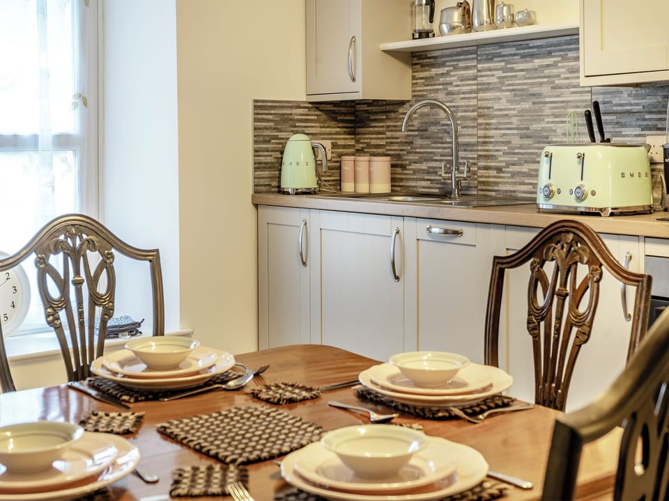 Dining Area | Brynog Mansion Apartment, Lampeter