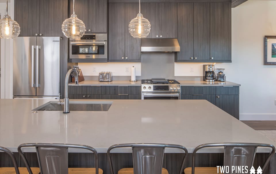 Kitchen with Bar Seating