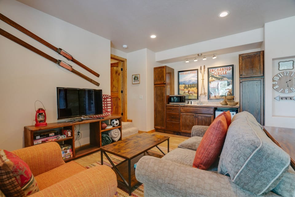 Downstairs living