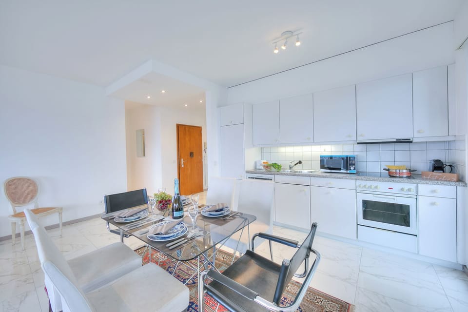 Standard Apartment, 2 Bedrooms, 2 Bathrooms (Casa Al Bosco With Pool) | Private kitchen | Dining tables