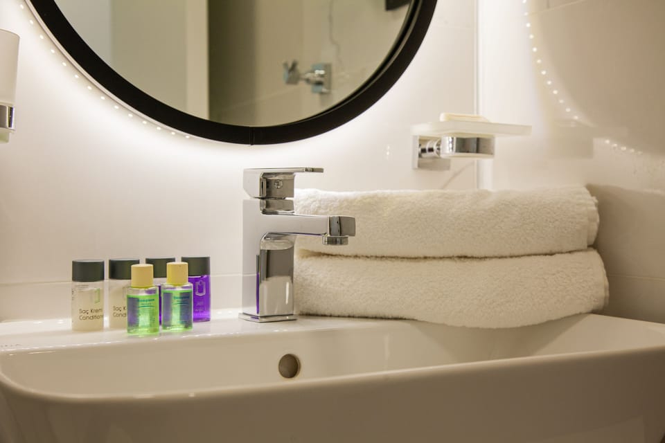 Standard Double Room With Balcony | In-room safe, blackout drapes, soundproofing, free WiFi