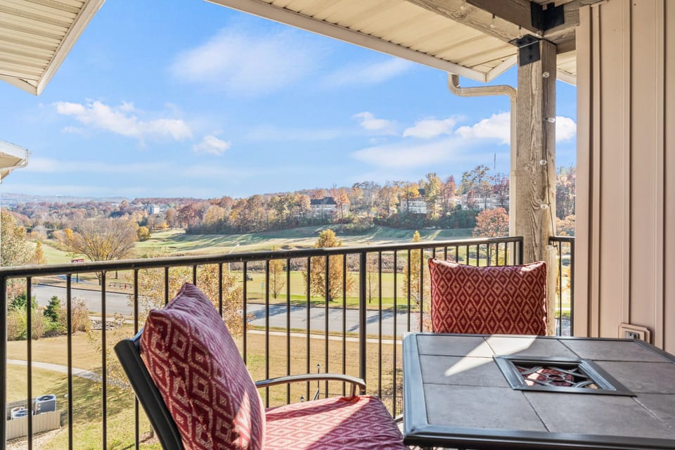 Private, Covered Balcony