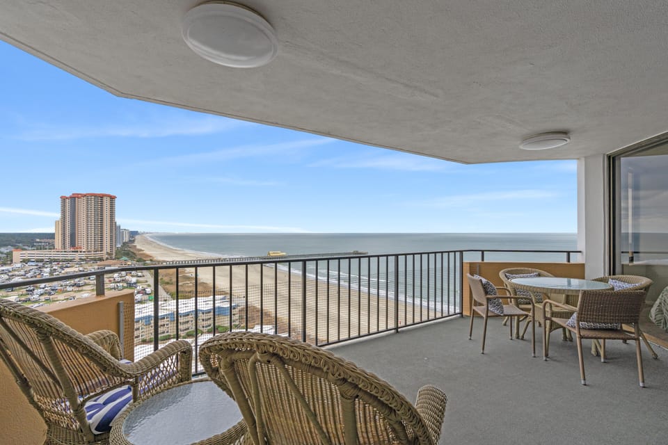 Private Ocean View Balcony