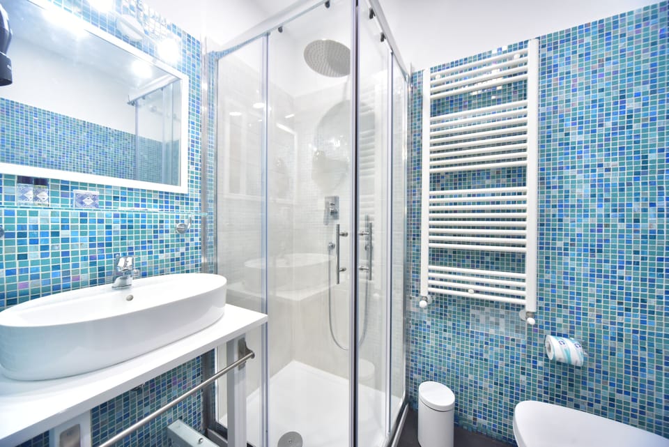 Deluxe Room | Bathroom | Shower, rainfall showerhead, free toiletries, hair dryer