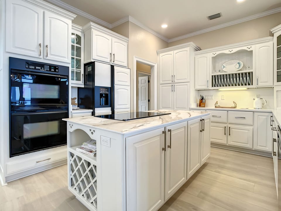 Double oven, warming drawer