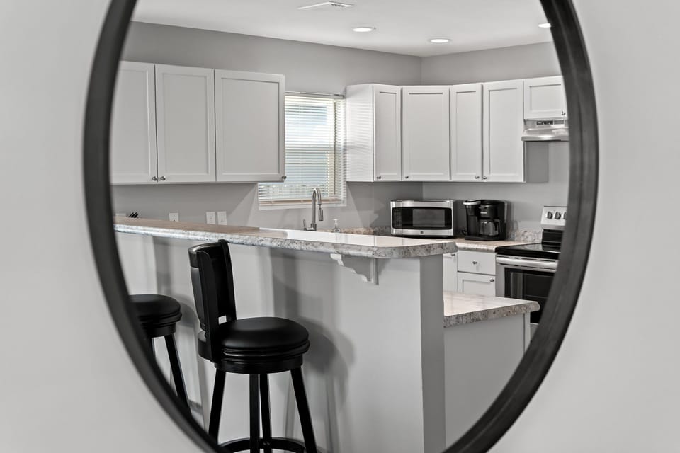 Living room mirror.