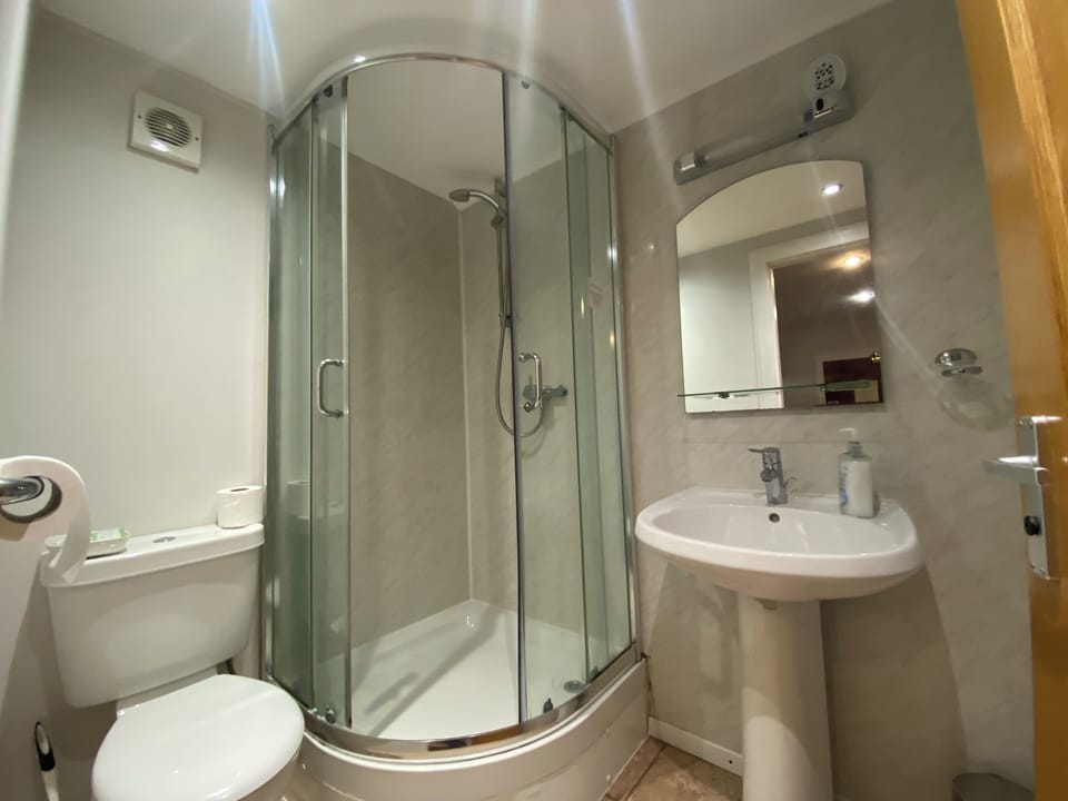 Triple Room | Bathroom | Shower, free toiletries, hair dryer, towels