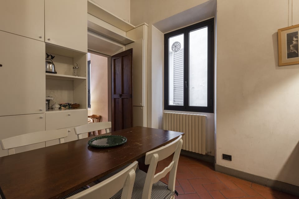 Design Apartment | Private kitchen | Fridge, microwave, oven, stovetop