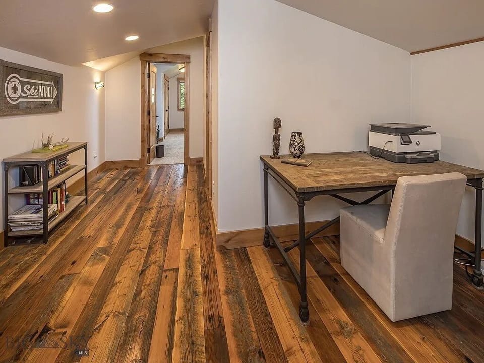 Upstairs Hallway and Workspace