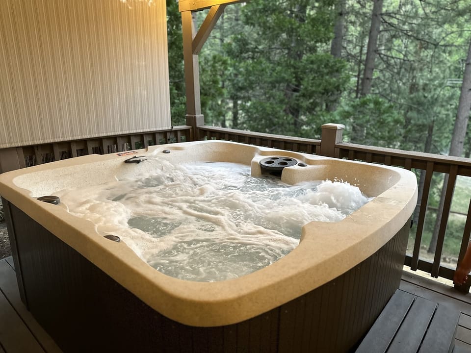 Note: hot tub can become unavailable due to unforeseen circumstances.